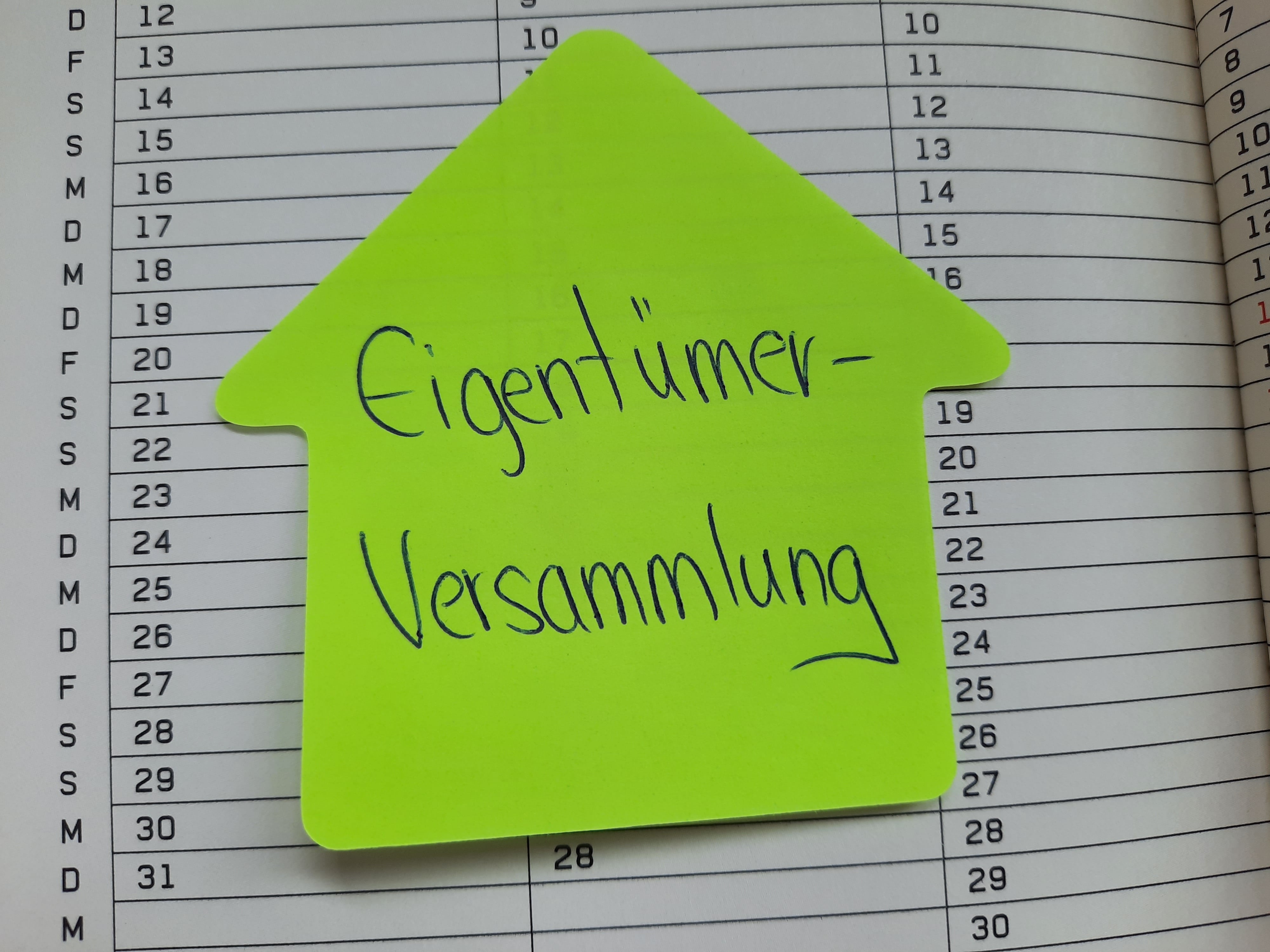 Eigentümerversammlungen finden unter Auflagen wieder statt